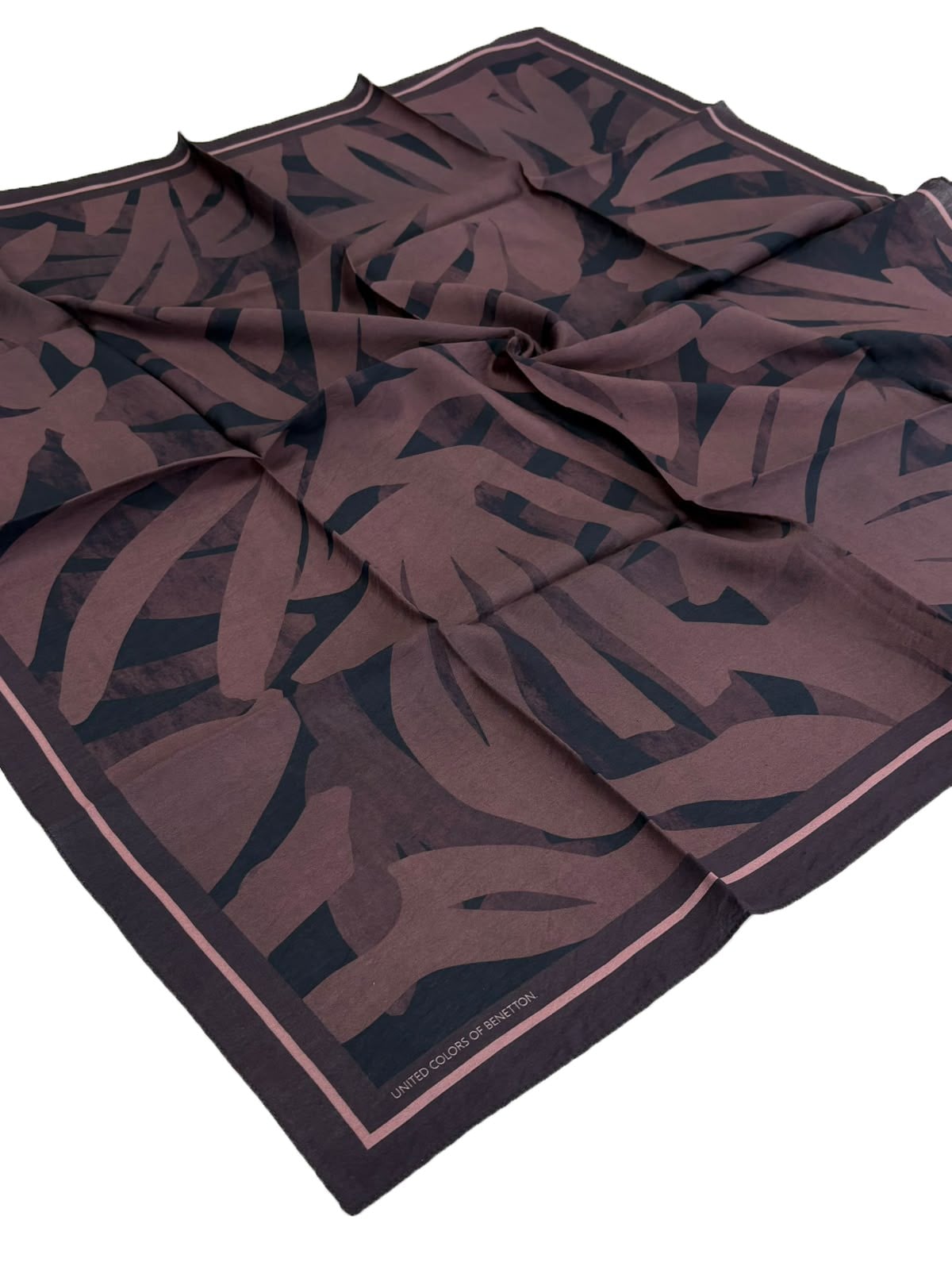 Benetton Viskon Eşarp - Siena - 1039-022 - Bordo