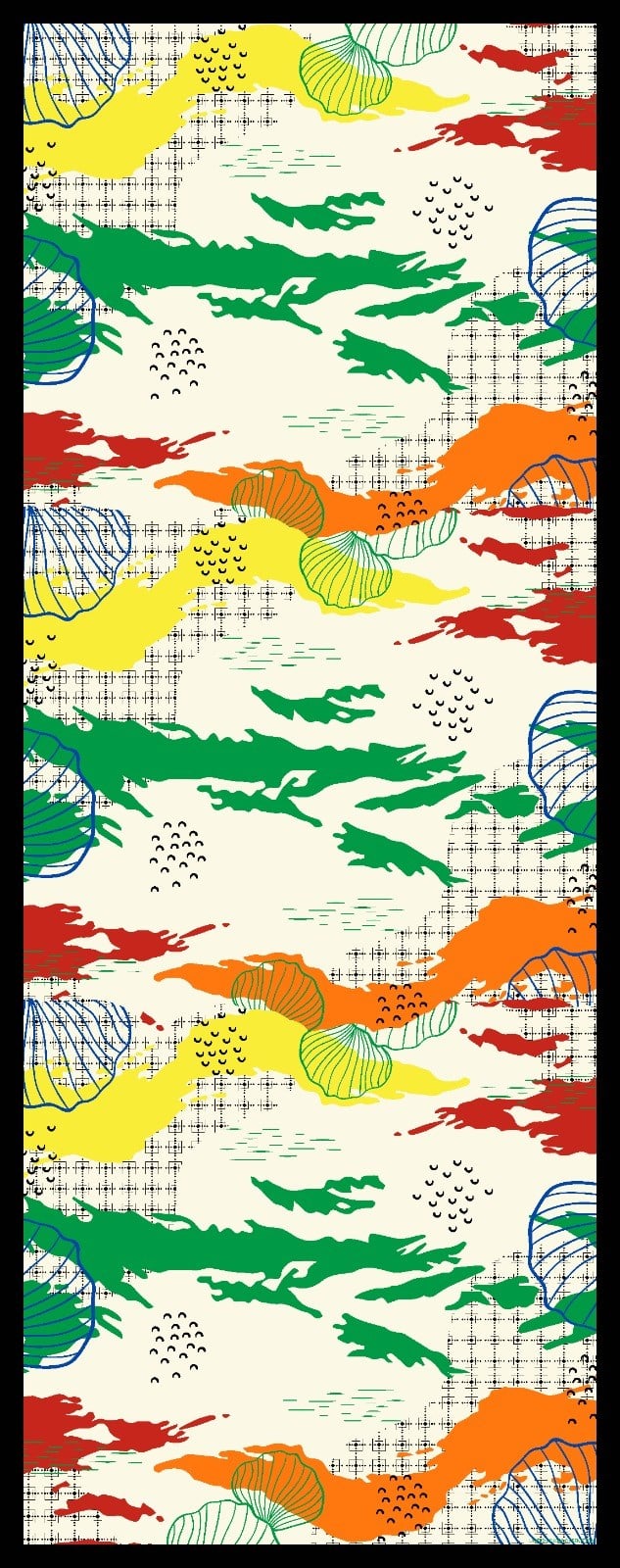 Benetton Viskon Şal - Fiore - 1010-002 - Siyah