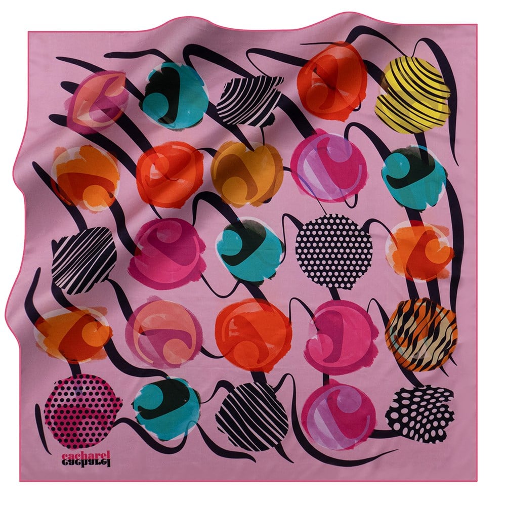 Cacharel Eşarp - Polyester Tivil Kumaş - 7788314-992