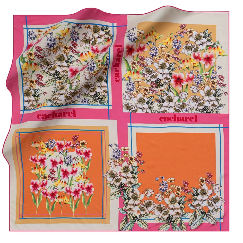 Cacharel Eşarp - Polyester Tivil Kumaş - 7937314-994