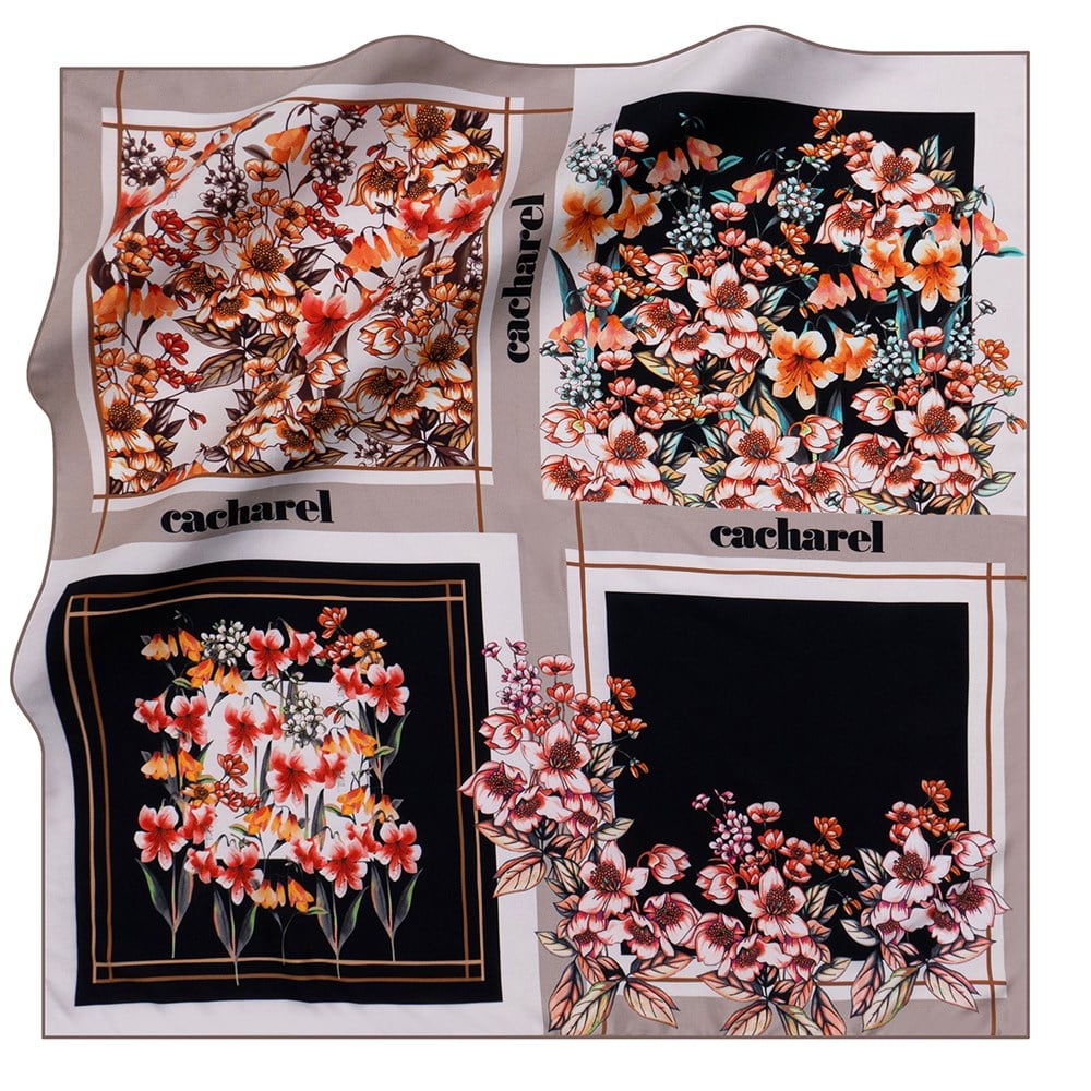 Cacharel Eşarp - Polyester Tivil Kumaş - 7937314-931