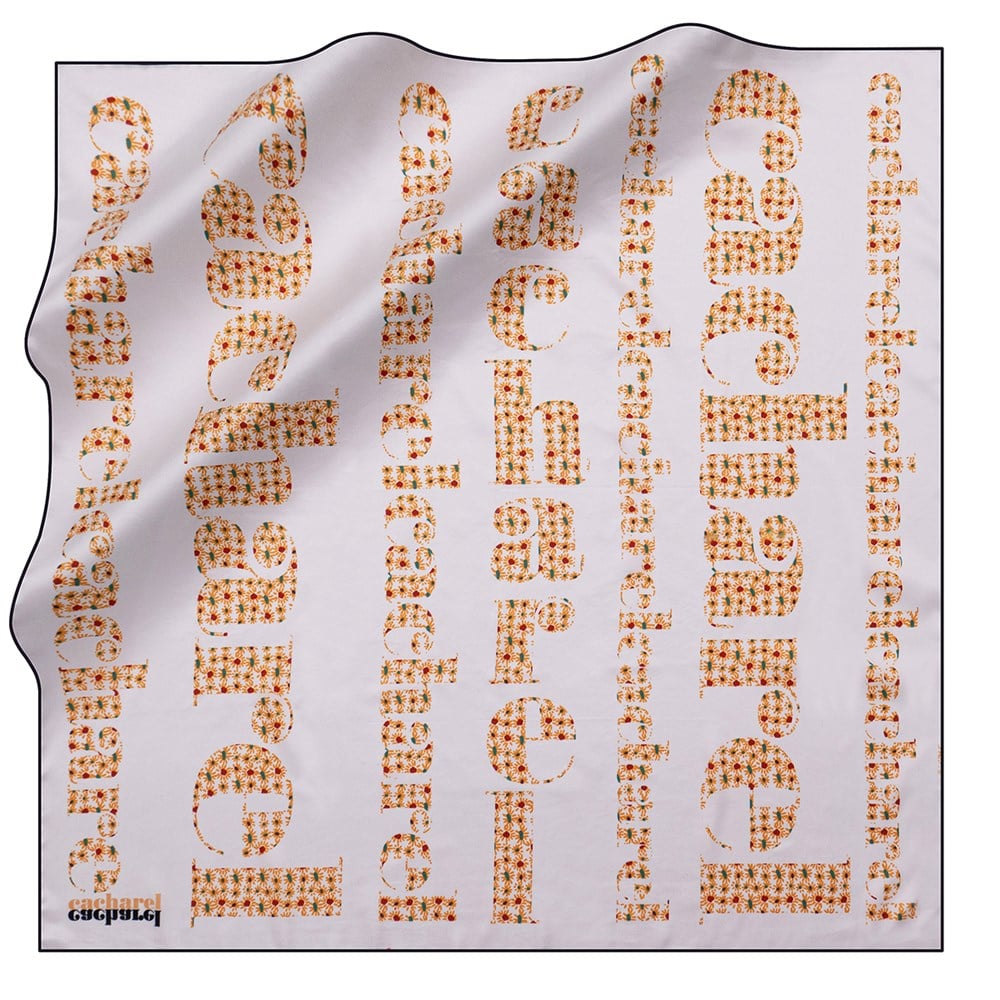Cacharel Eşarp - Polyester Tivil Kumaş - 8178314-913