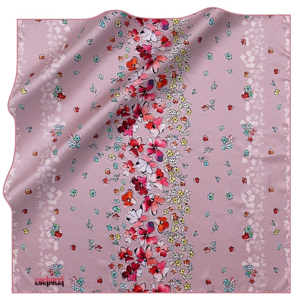 Cacharel Hafif Defolu Polyester Eşarp - 8302314-992 - D367