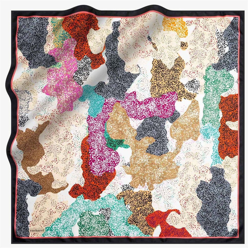 Cacharel Twill İpek Eşarp - 2019/2020 Sonbahar-Kış - 7945313-913