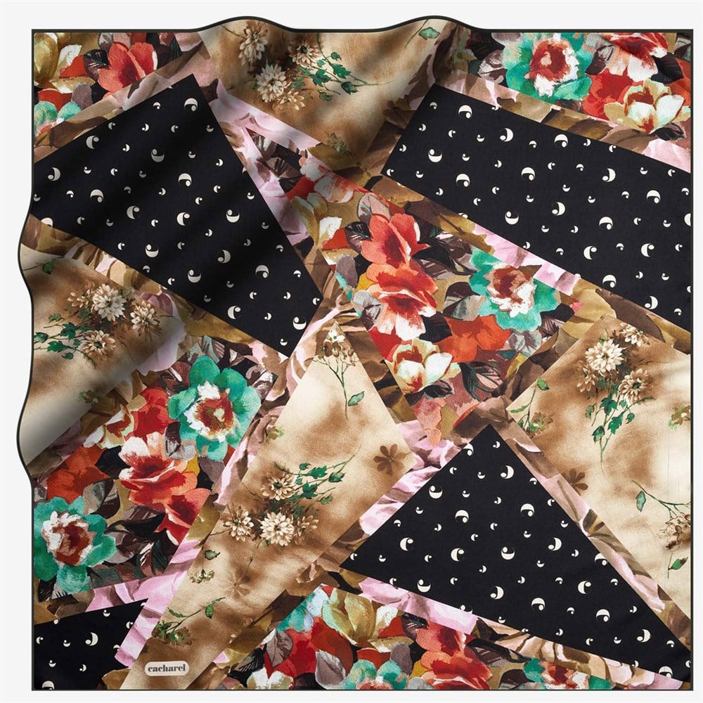 Cacharel Twill İpek Eşarp - 2019/2020 Sonbahar-Kış - 7887313-913