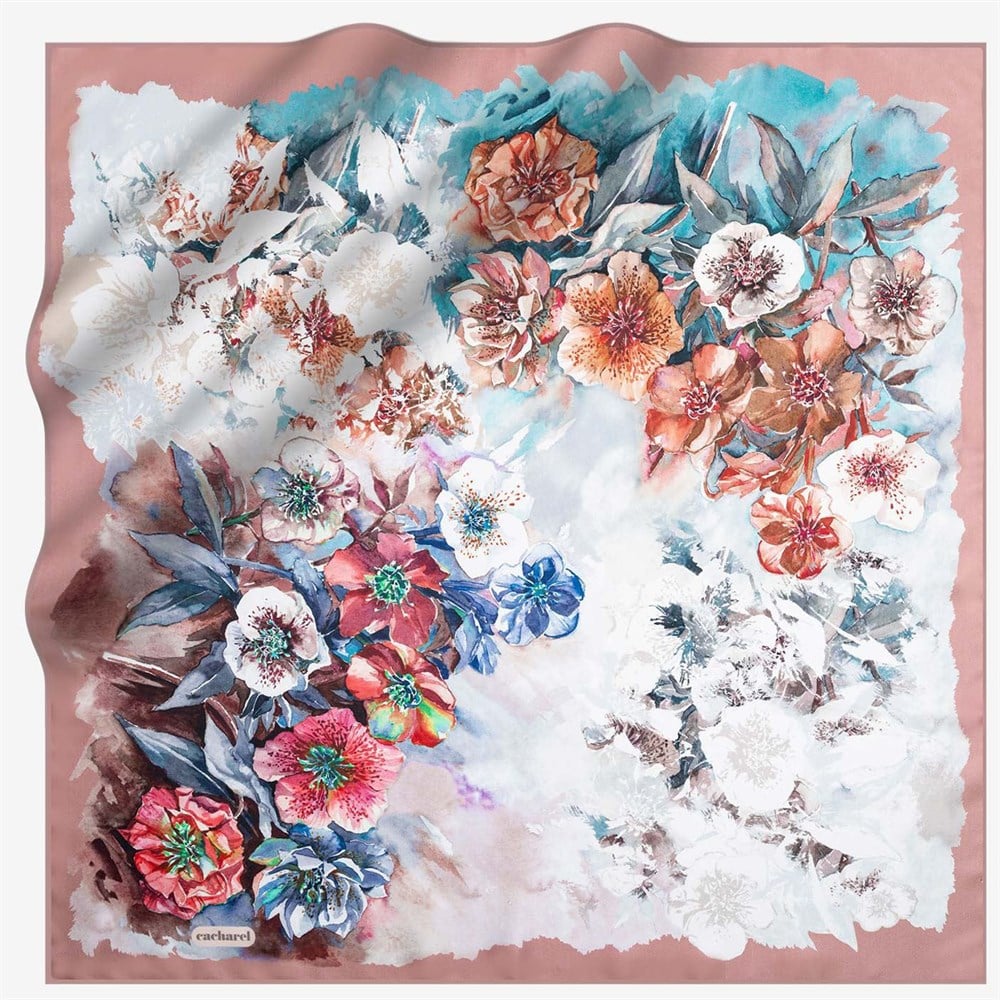 Cacharel Twill İpek Eşarp - 2019/2020 Sonbahar-Kış - 7868313-992