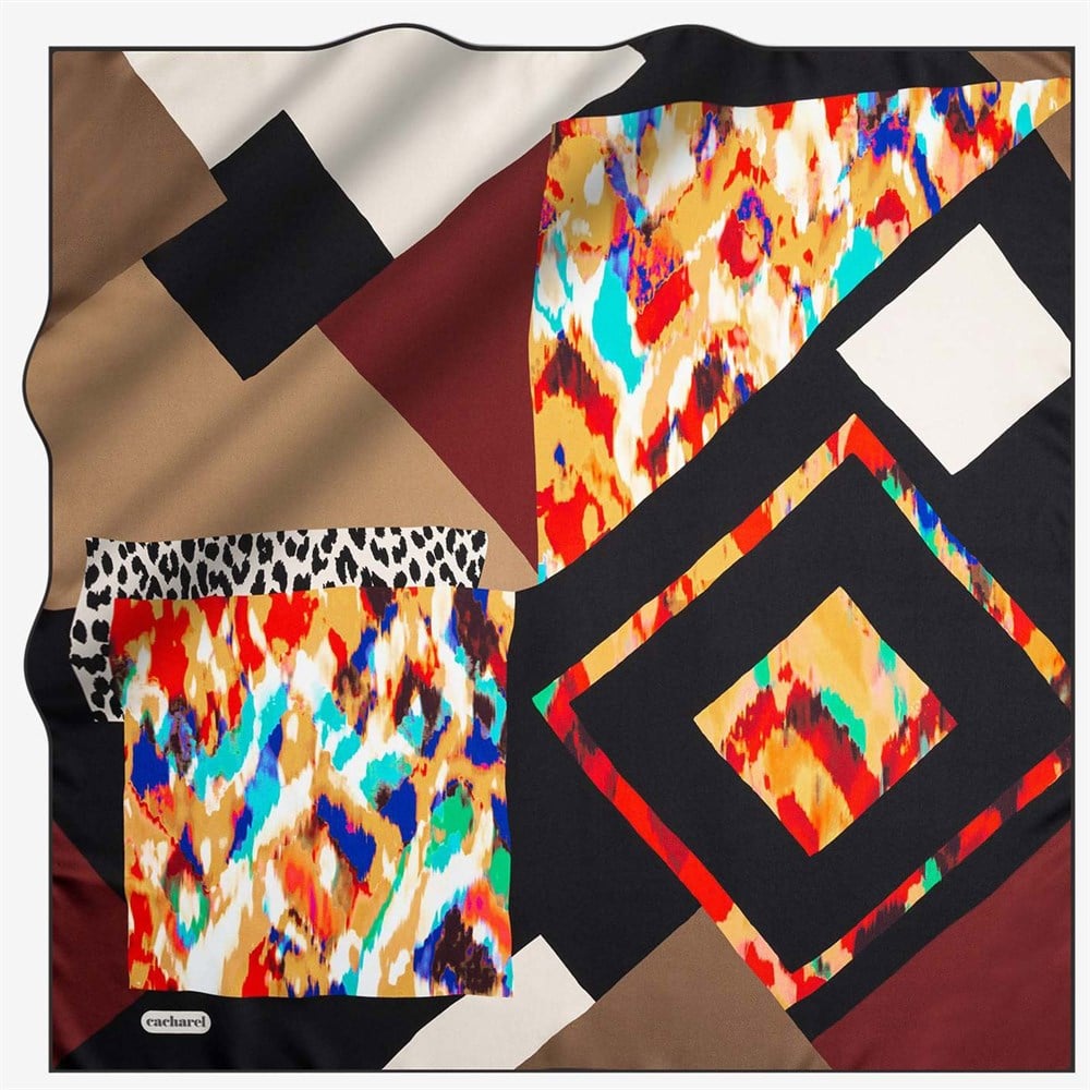 Cacharel Twill İpek Eşarp - 2019/2020 Sonbahar-Kış - 6151313-912