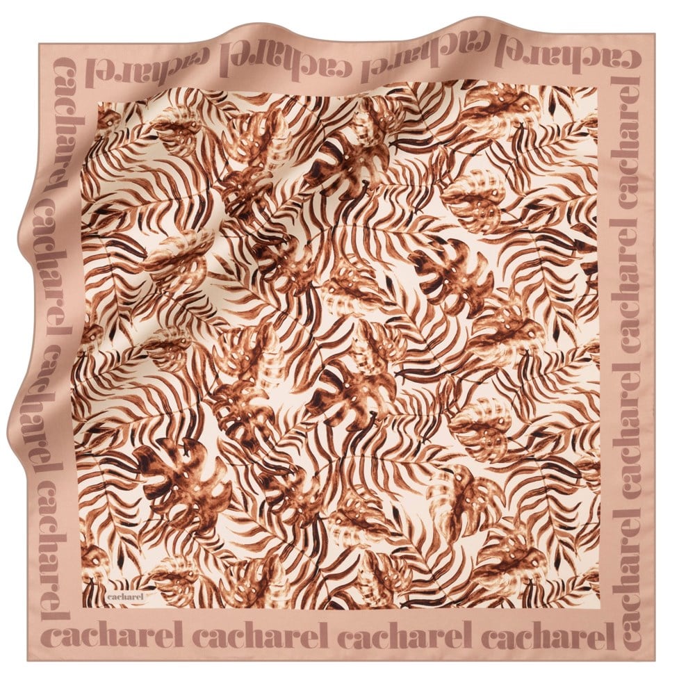 Cacharel Twill İpek Eşarp - 2020 İlkbahar-Yaz - 7853313-991 - Tivil