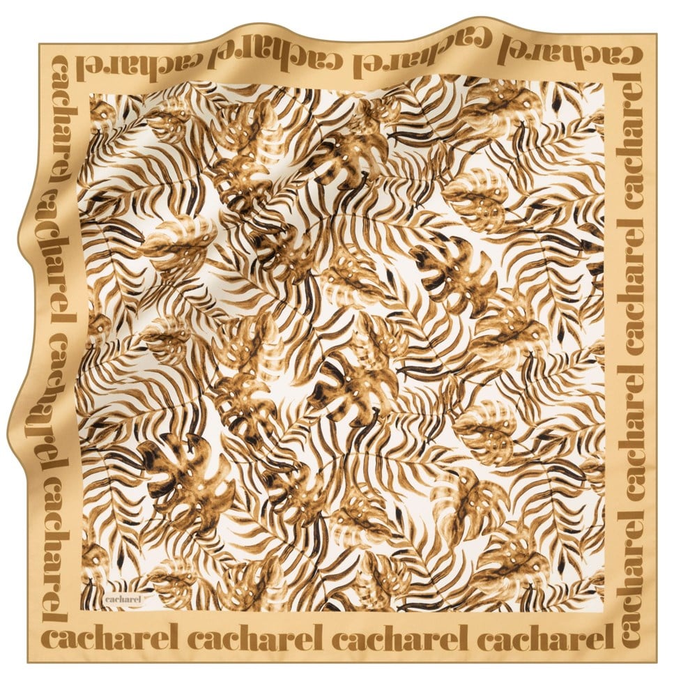 Cacharel Twill İpek Eşarp - 2020 İlkbahar-Yaz - 7853313-961 - Tivil