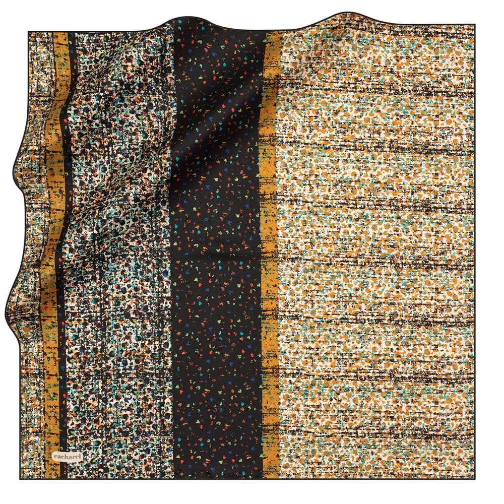Cacharel Twill İpek Eşarp - 2020/2021 Sonbahar-Kış - 8150313-911 - Tivil