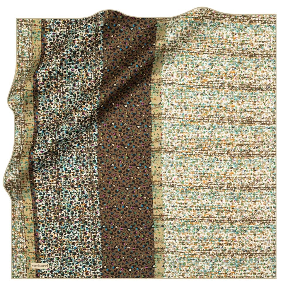 Cacharel Twill İpek Eşarp - 2020/2021 Sonbahar-Kış - 8150313-951 - Tivil
