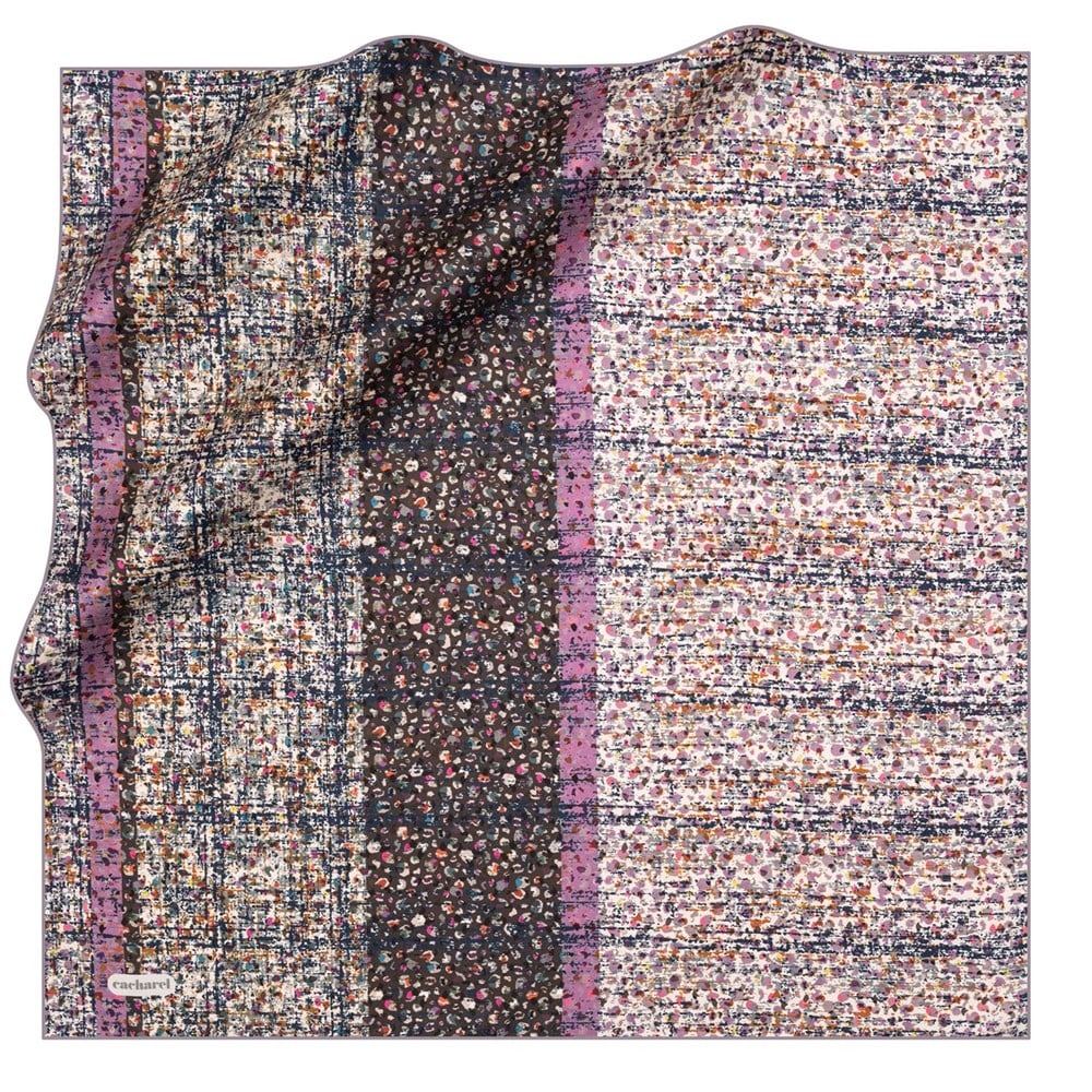 Cacharel Twill İpek Eşarp - 2020/2021 Sonbahar-Kış - 8150313-991 - Tivil