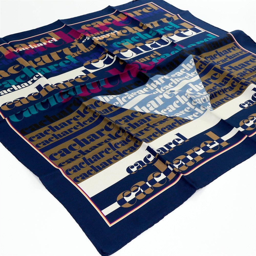 Cacharel Twill İpek Eşarp - 2021 İlkbahar-Yaz - 8225313-921 - Tivil