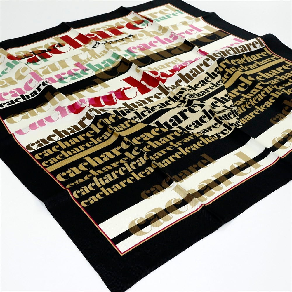 Cacharel Twill İpek Eşarp - 2021 İlkbahar-Yaz - 8225313-916 - Tivil