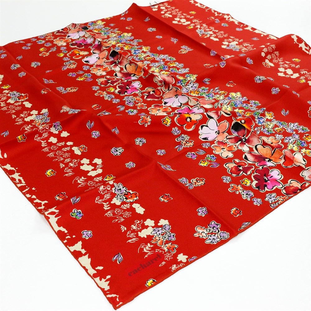 Cacharel Twill İpek Eşarp - 2021 İlkbahar-Yaz - 8302313-941 - Tivil