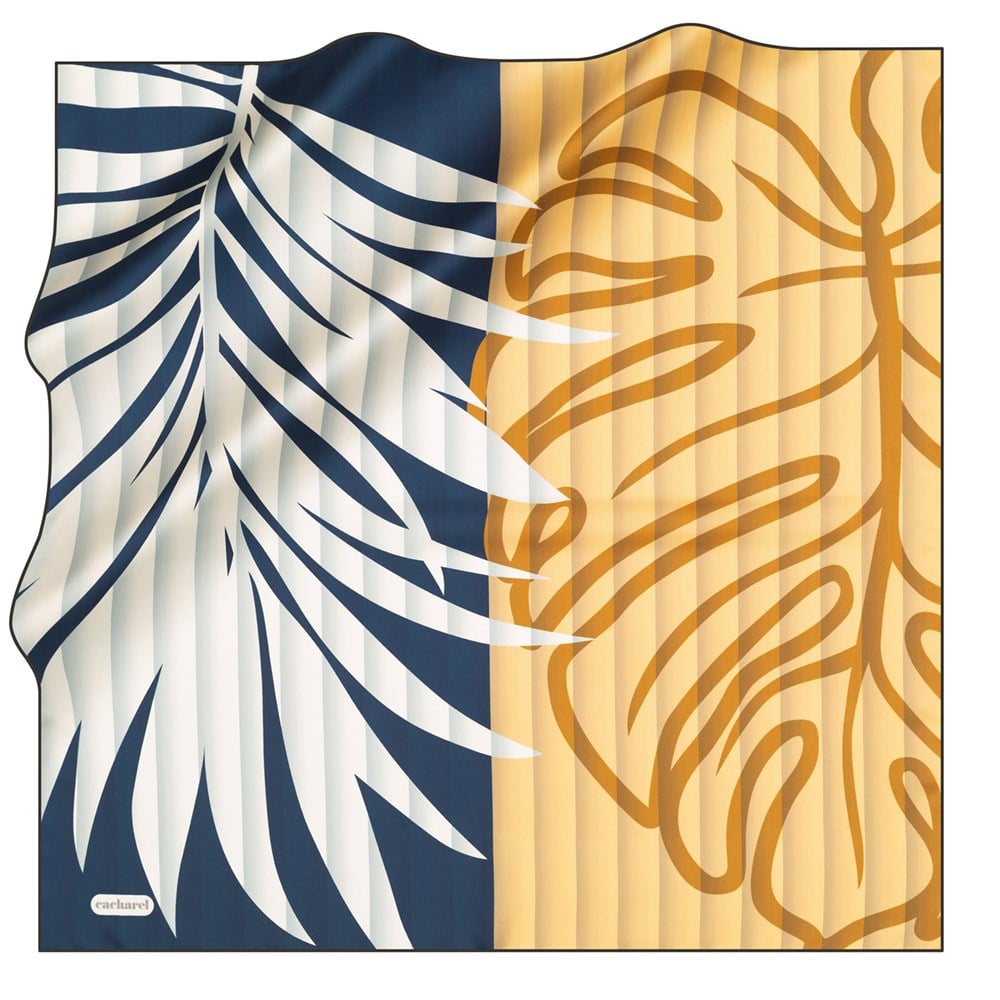 Cacharel Twill İpek Eşarp - 2021 İlkbahar-Yaz - 8230313-911 - Tivil