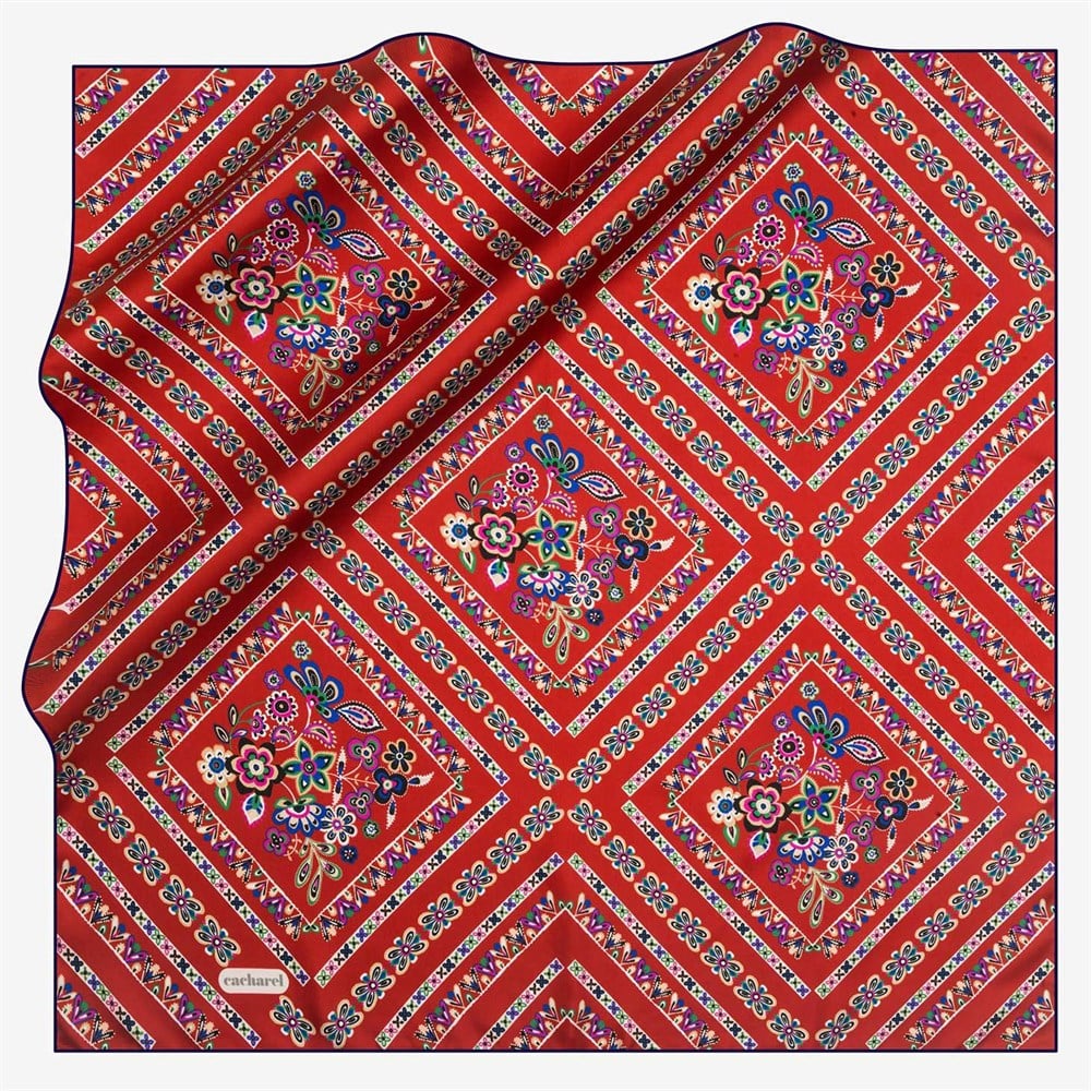 Cacharel Twill İpek Eşarp - 7647313-911