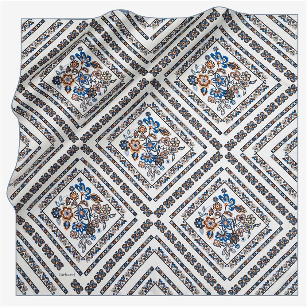 Cacharel Twill İpek Eşarp - 7647313-922