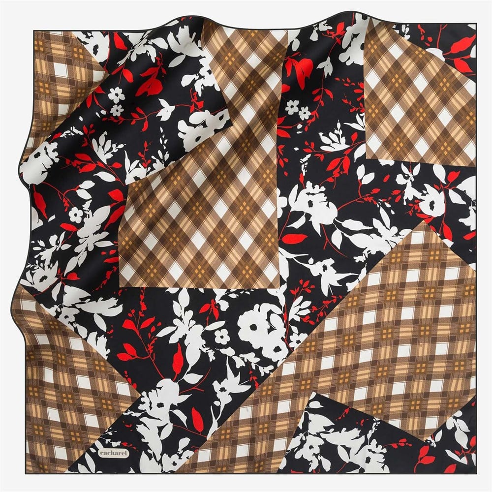 Cacharel Twill İpek Eşarp - 7695313-912