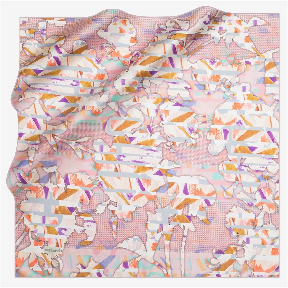 Cacharel Twill İpek Eşarp - 7710313-991