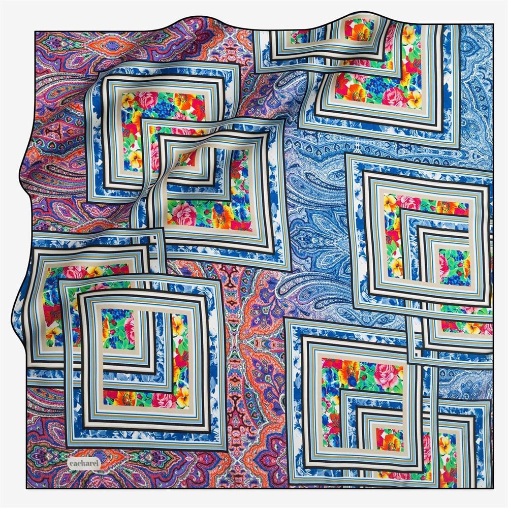 Cacharel Twill İpek Eşarp - 7749313-911
