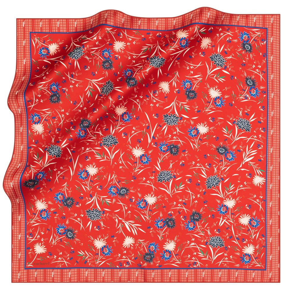 Cacharel Twill İpek Eşarp - 2021 İlkbahar-Yaz - 8131313-941 - Tivil