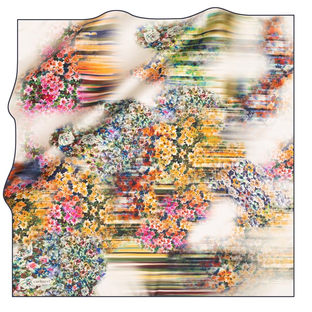 Cacharel Twill Silk Scarf - 2021 Spring-Summer - 8280313-923