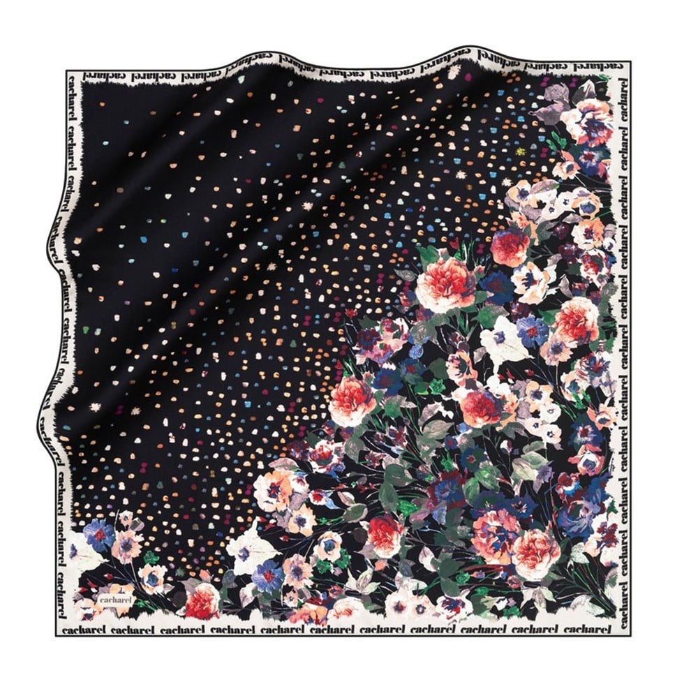 Cacharel Twill İpek Eşarp - 2021/2022 Sonbahar-Kış - 7753313-913 - Tivil