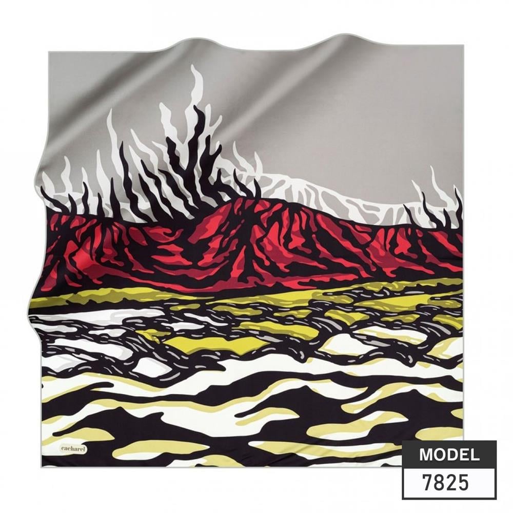 Cacharel Twill İpek Eşarp - 2021/2022 Sonbahar-Kış - 7825313-951 - Tivil