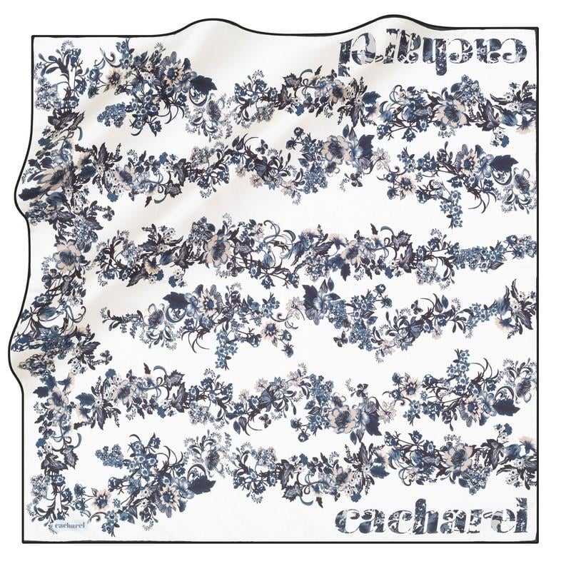 Cacharel Twill İpek Eşarp - 2024 İlkbahar-Yaz - 8862313-922 - Tivil