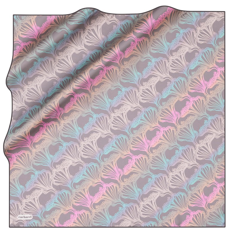 Cacharel Twill İpek Eşarp - 2025 İlkbahar-Yaz - 9004313-972 - Tivil