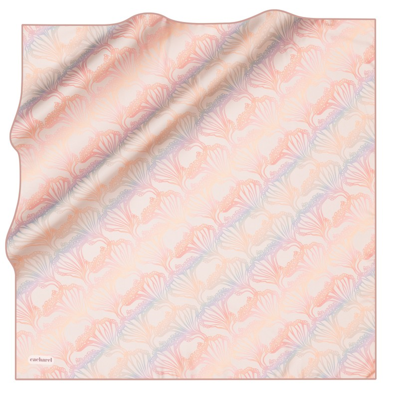 Cacharel Twill İpek Eşarp - 2025 İlkbahar-Yaz - 9004313-931 - Tivil