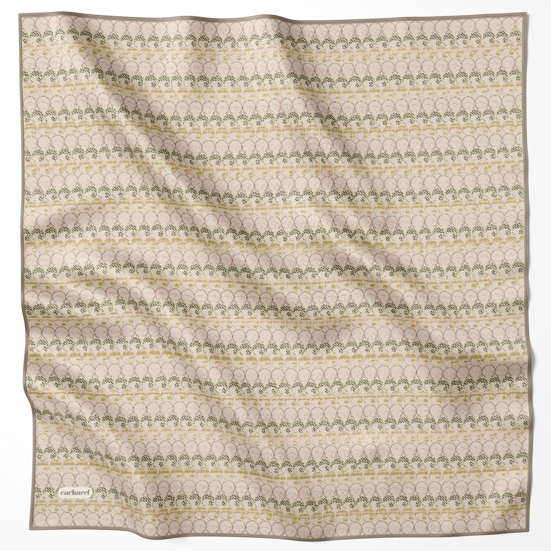 Cacharel Twill İpek Eşarp - 2025/2026 Sonbahar-Kış - 9003313-933 - Tivil