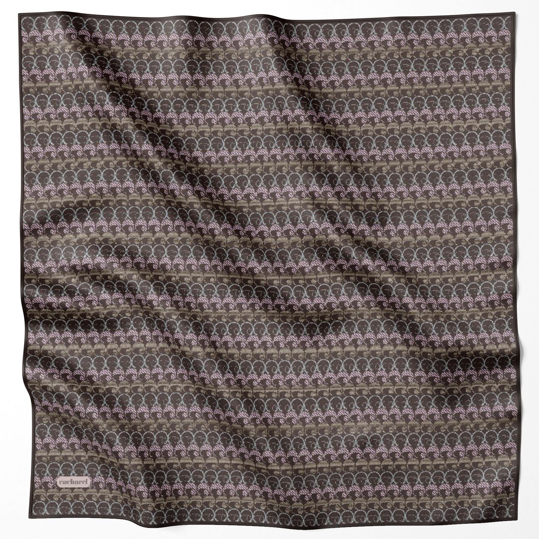 Cacharel Twill İpek Eşarp - 2025/2026 Sonbahar-Kış - 9003313-931 - Tivil