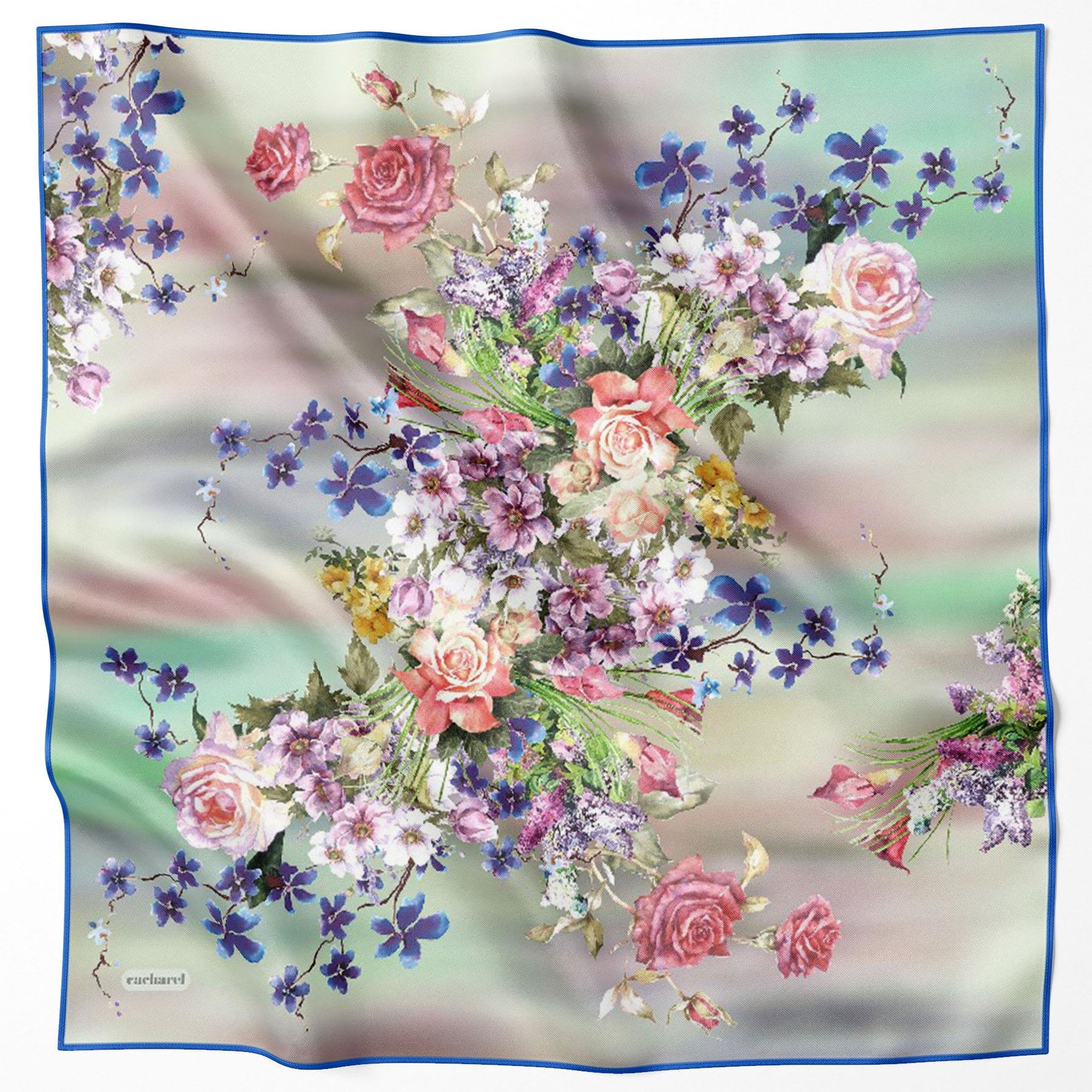 Cacharel Twill İpek Eşarp - 2025/2026 Sonbahar-Kış - 7563313-922 - Tivil