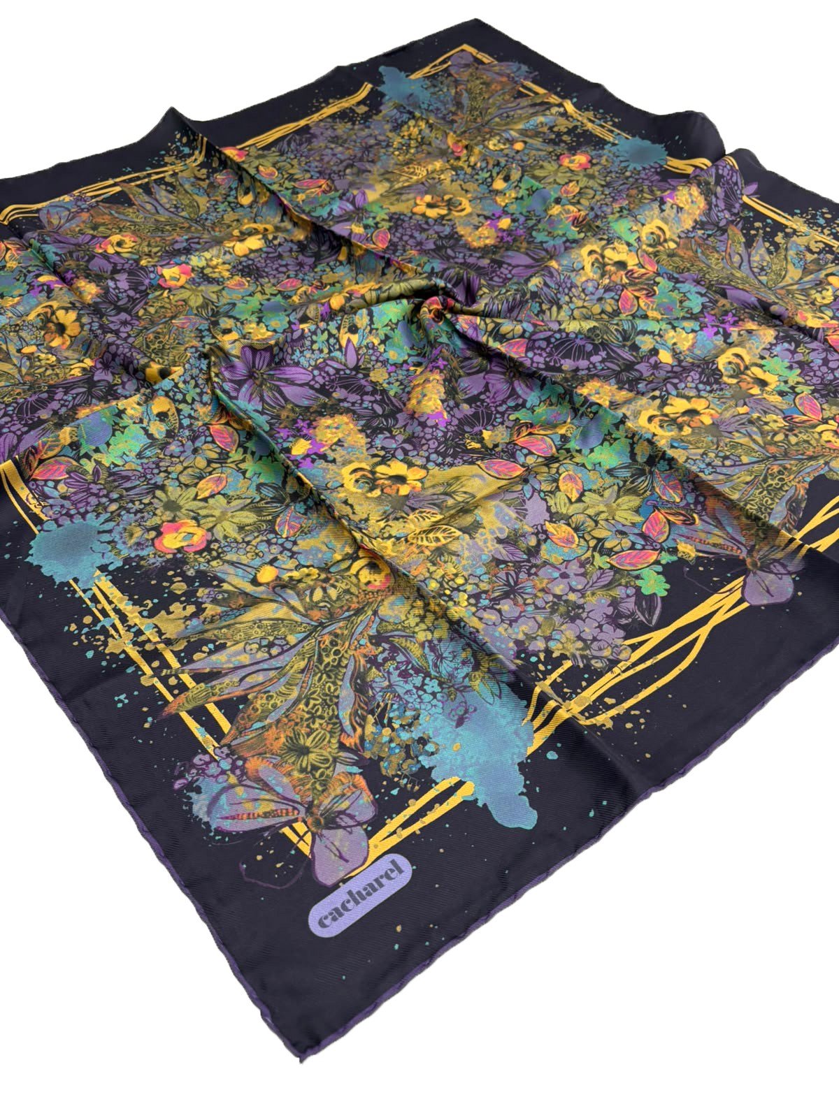Cacharel Twill İpek Eşarp - 2026/2027 Sonbahar-Kış - 9229313-991 - Tivil