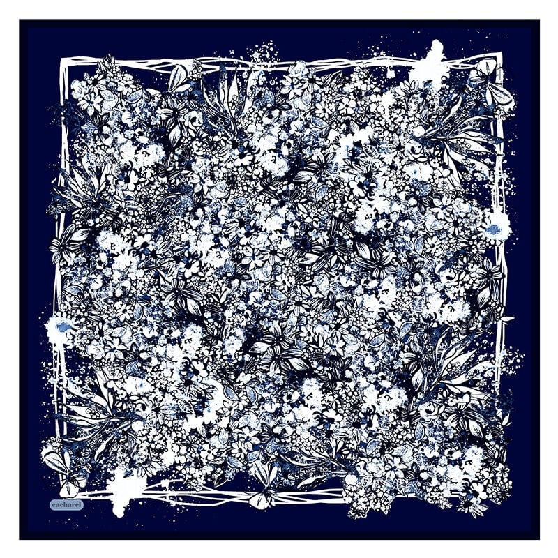 Cacharel Twill İpek Eşarp - 2026/2027 Sonbahar-Kış - 9229313-922 - Tivil