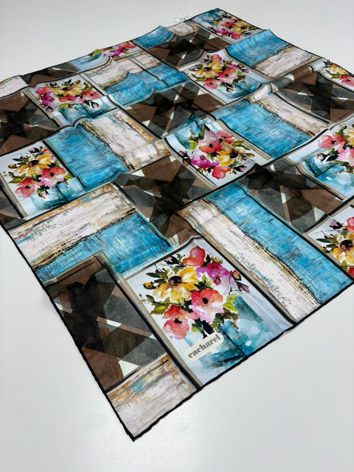 Cacharel Twill Silk Scarf - 7685313-912