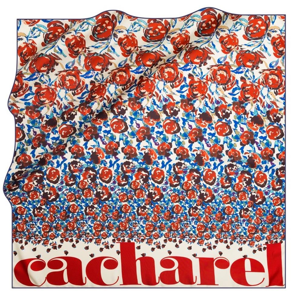 Cacharel Twill İpek Eşarp - 7838313-923 - Tivil