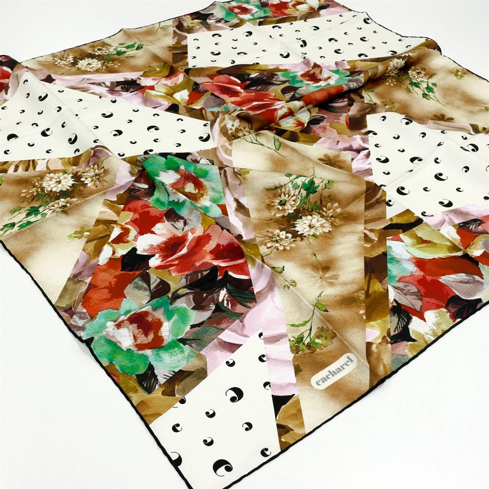 Cacharel Twill İpek Eşarp - 7887313-911