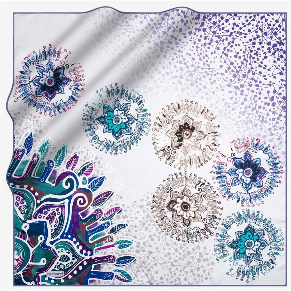 Cacharel Twill İpek Eşarp - 7967313-993