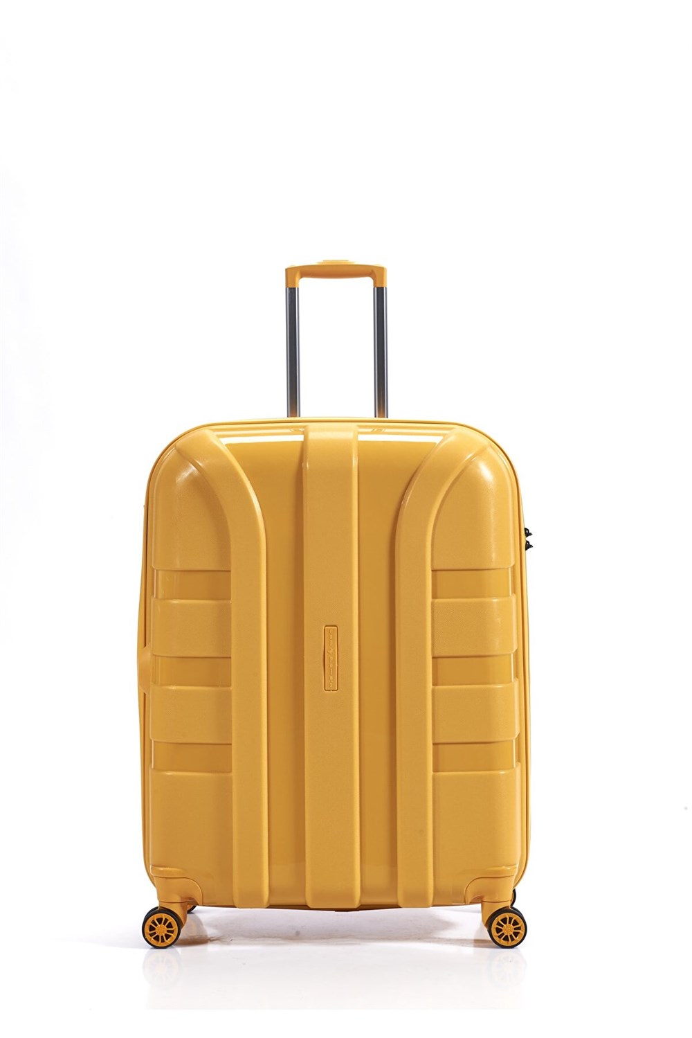 Cap Polo's 3'lü Valiz Seti - PP500618 - Koyu Sarı