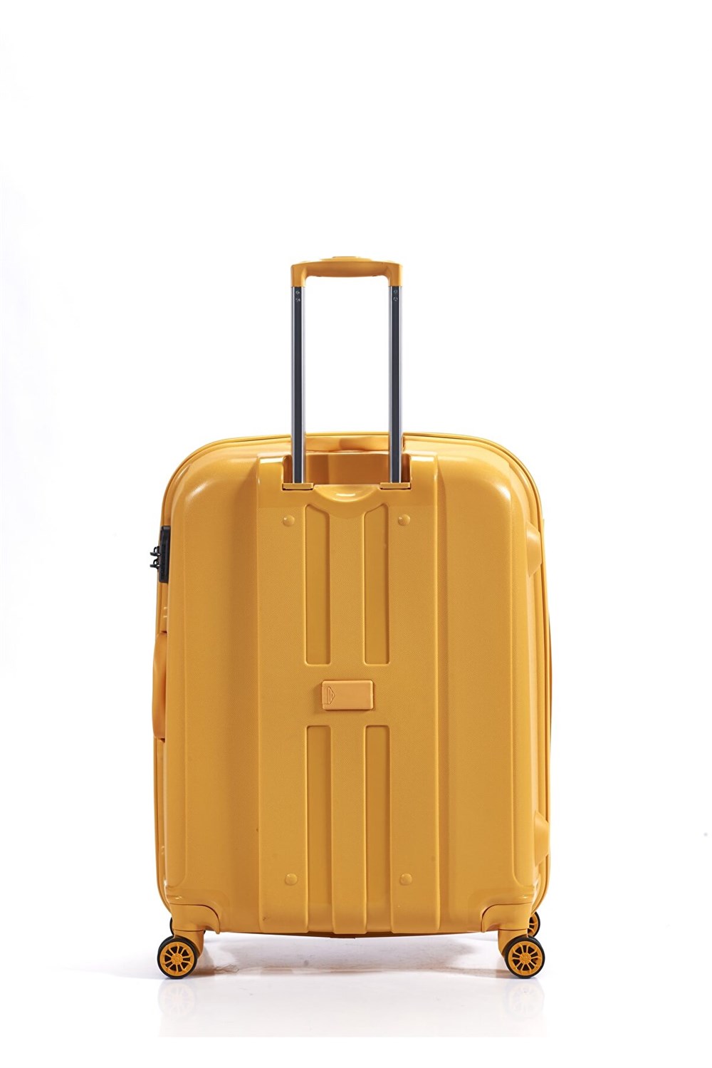 Cap Polo's 3'lü Valiz Seti - PP500618 - Koyu Sarı
