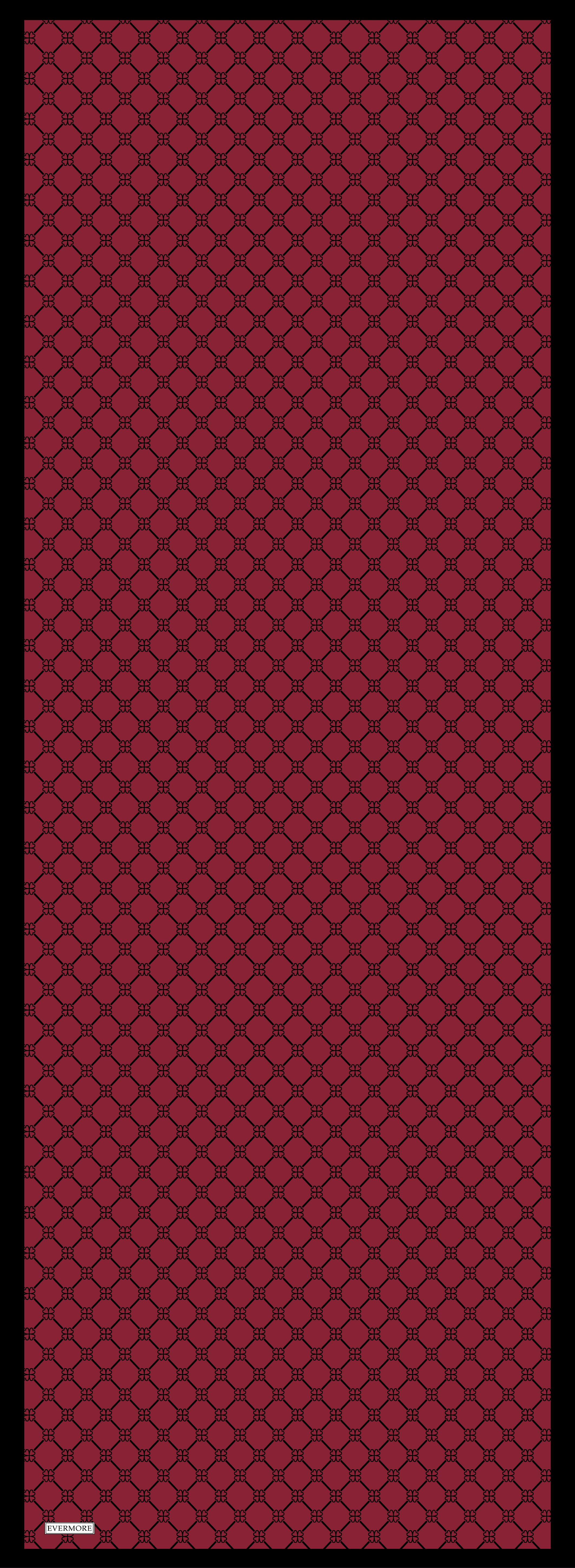 Evermore Elegance Şal - Yonca Desen - EM060-05 - Bordo