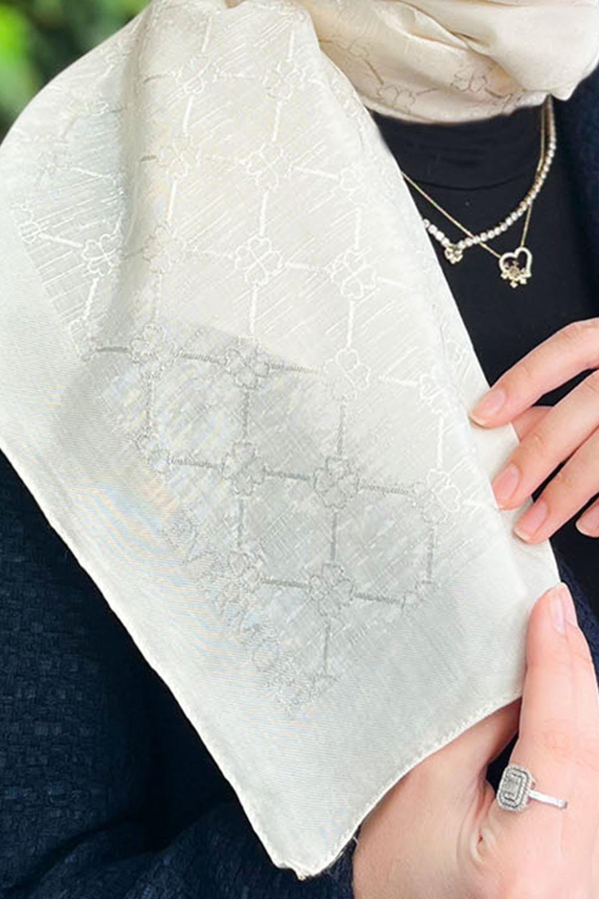 Evermore Yonca Şal - EV14 - Ekru