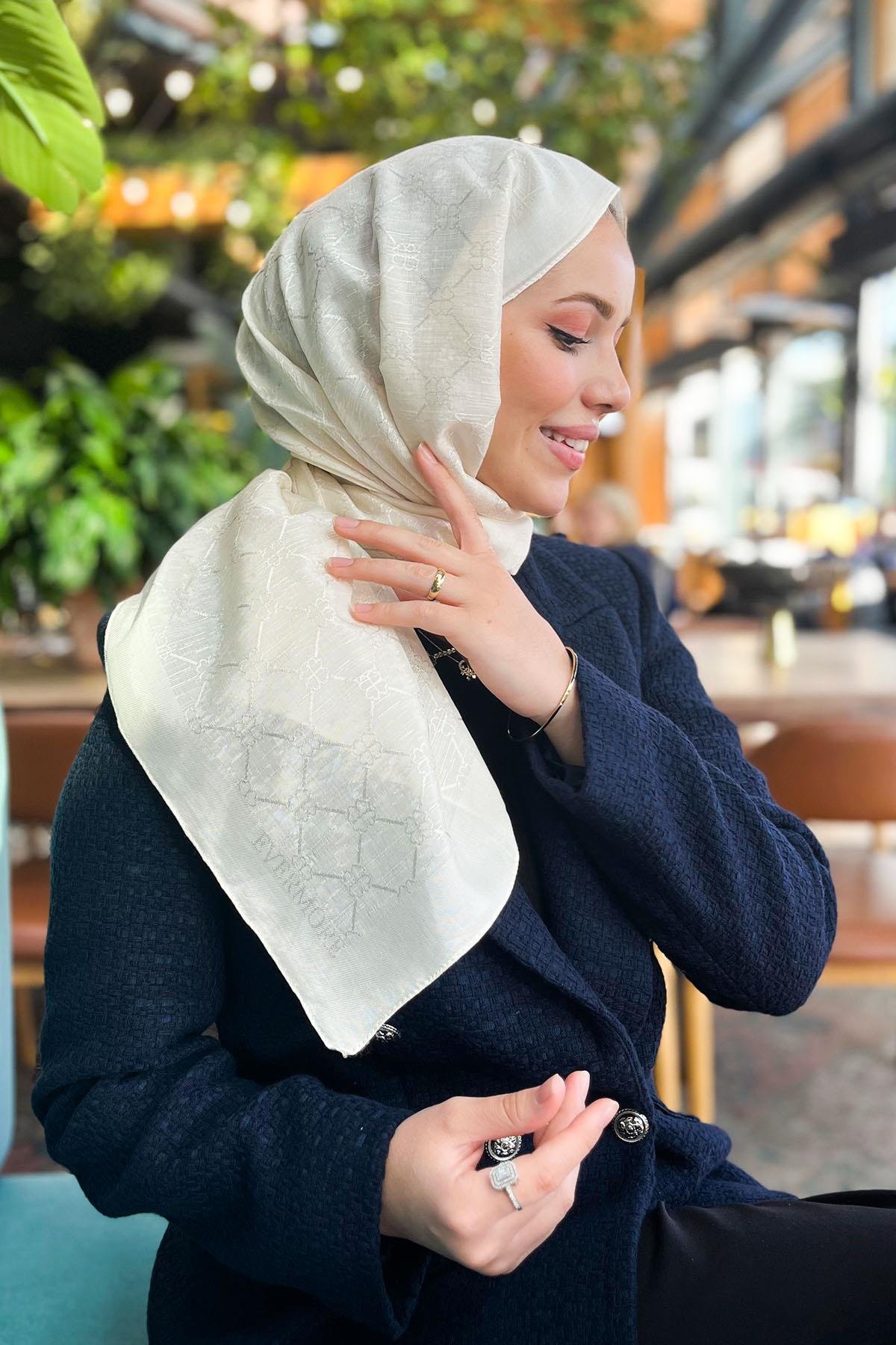 Evermore Yonca Şal - EV14 - Ekru