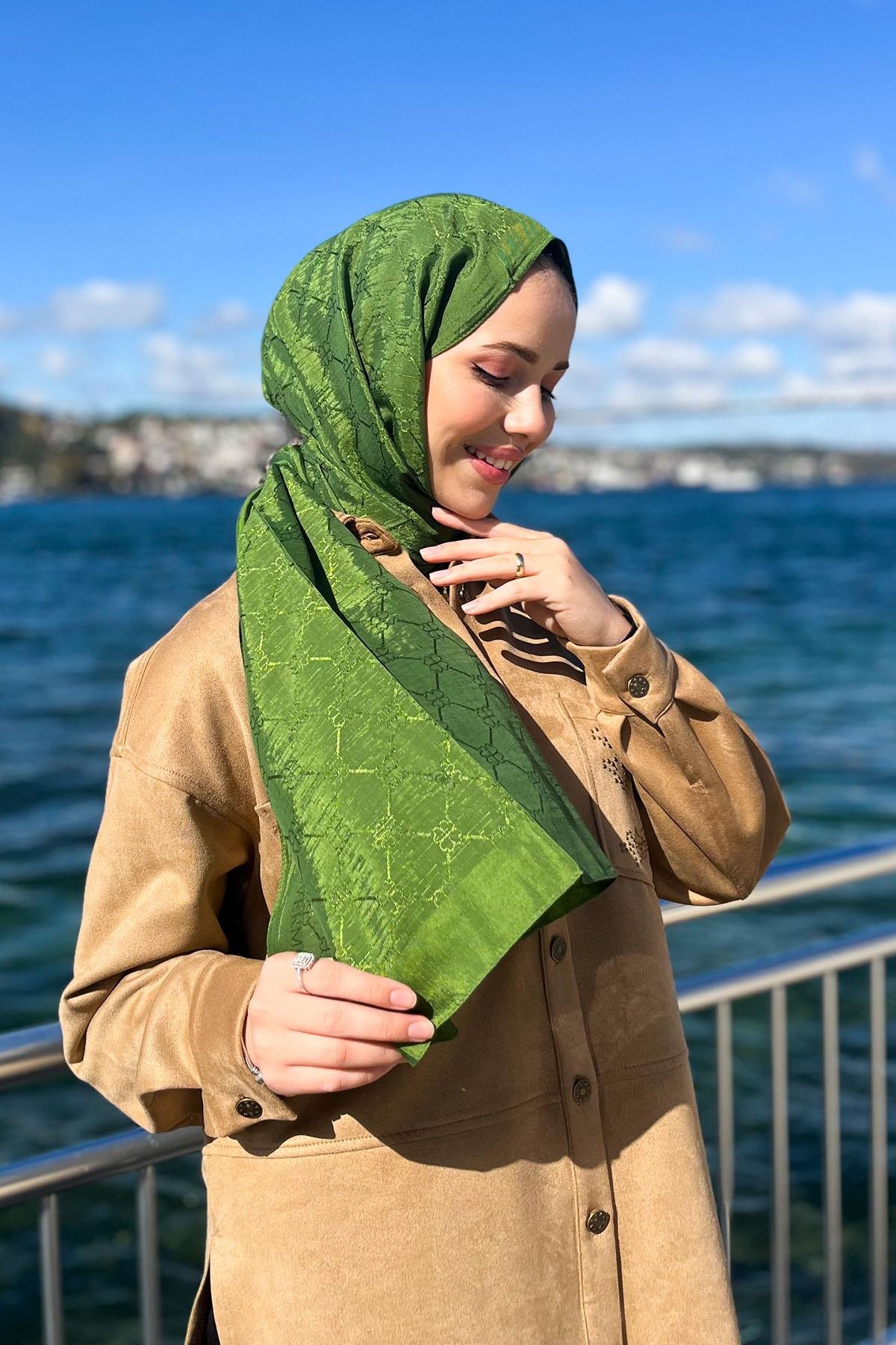 Evermore Yonca Şal - EV54 - Haki