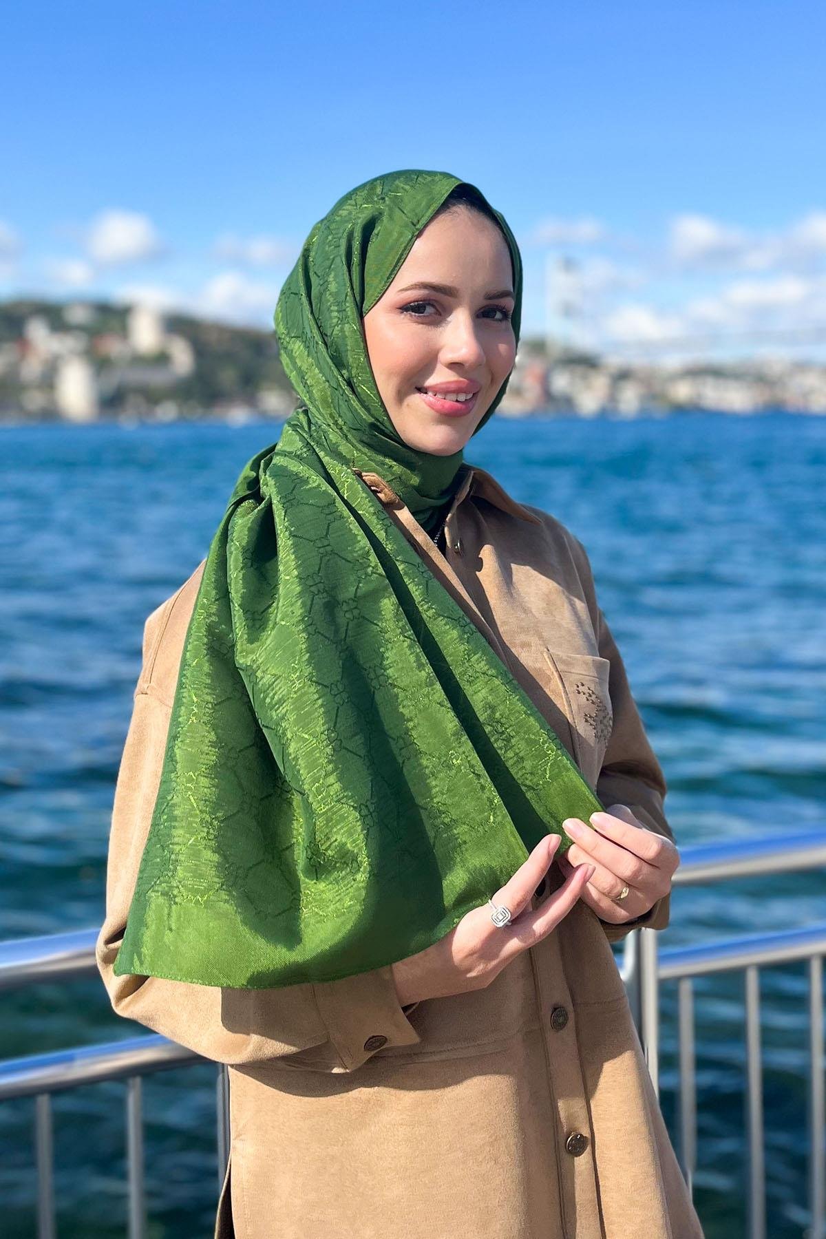 Evermore Yonca Şal - EV54 - Haki