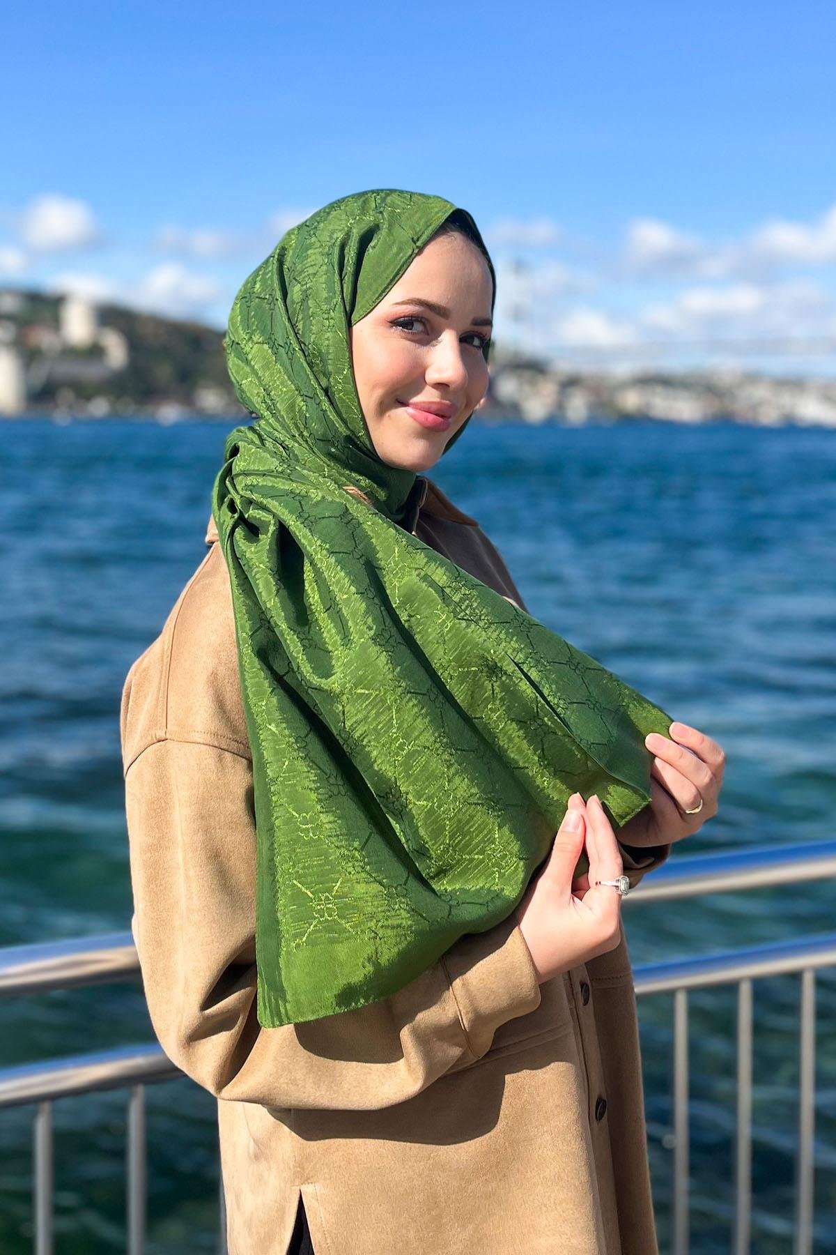 Evermore Yonca Şal - EV54 - Haki