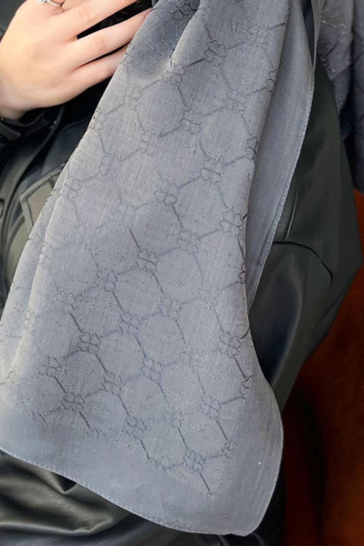 Evermore Yonca Şal - EV72 - Koyu Gri